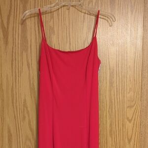 Dave & Johnny Red Prom Dress